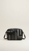 Sac bandoulière mini graphique noir onyx